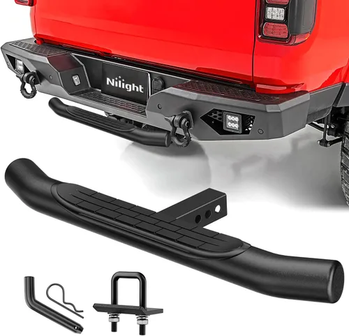 Miniatura 14 de Nilight Escalón de Enganche con Receptor de Enganche de 2" Protector de Parachoques Trasero de 11.9 Pulgadas con Clip de Pasador de Enganche de 5/8