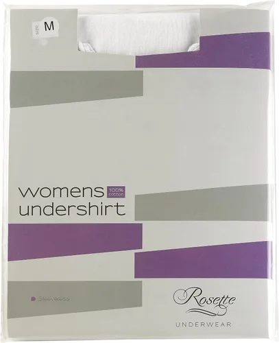 Miniatura 5 de Camiseta interior sin mangas para mujer - Algodón - Cuello alto, diseño de hombro completo