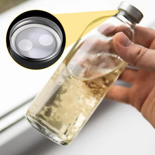 Miniatura 6 de Zonon 384 calcomanías de papel de filtro sintético de 25 µm, parches de filtro de micología, filtros sintéticos de 0.025 μM, discos adhesivos
