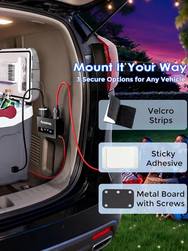 Miniatura 6 de Divisor de encendedor de cigarrillos de 12 V 24 V: cargador de coche USB de 360 W 4 enchufe de encendedor de cigarrillos 3 adaptador de salida