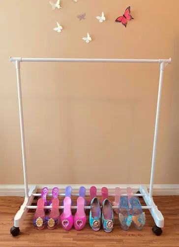 Miniatura 5 de Colgador para ropa de niños - Organizador de ropero para niños - Con colgadores de terciopelo para ropa de niños (Incluye 10 colgadores para niños)