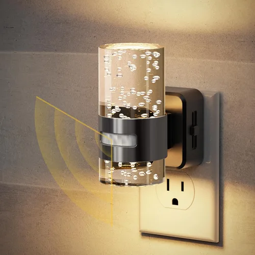 Miniatura 23 de JandCase Luz nocturna, luces nocturnas automáticas enchufables a la pared, luz nocturna LED regulable con brillo ajustable, luces nocturnas