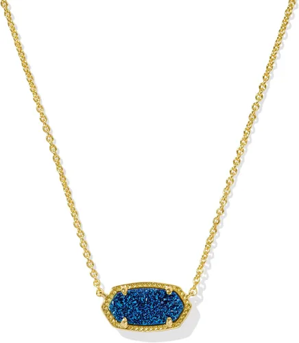 Miniatura 8 de Kendra Scott - Collar Elisa con dije para mujer, joyería de moda, chapado en oro de 14 quilates