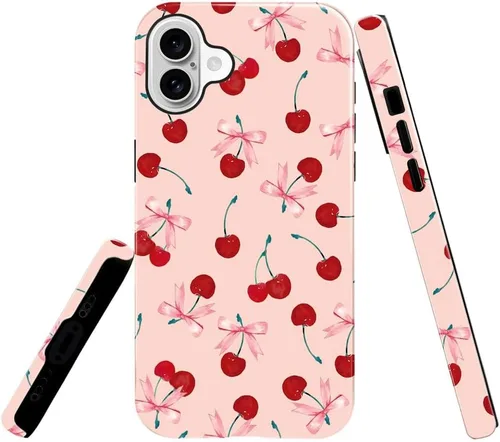 Miniatura 20 de Funda TnXee Compatible con iPhone 11, Funda Híbrida Brillante de 2 Capas para Prevenir Caídas para Niñas y Niños, Aspecto Bonito con Flores Salvajes