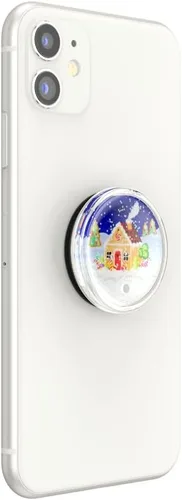 Miniatura 3 de PopSockets - Agarre para teléfono con soporte expandible, agarre adhesivo - Tidepool Candy Cane Lane