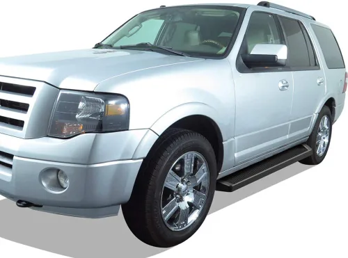 Miniatura 6 de APS Estribos negros prémium de 6 pulgadas compatibles con Ford Expedition SUV de 4 puertas 97-17