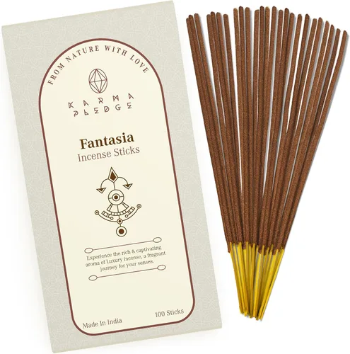 Miniatura 70 de Bakhoor - Varitas de incienso orgánicas sumergidas a mano, 100 varillas con hierbas naturales e ingredientes aromáticos, tiempo de combustión de 45