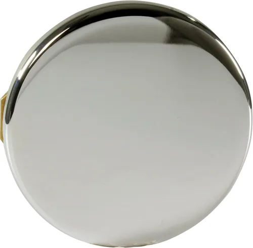 Miniatura 2 de Westbrass D398RK-05 Tapón de drenaje de bañera con punta de hongo de rosca gruesa NPSM de 1-1/2 pulgadas con placa frontal de desbordamiento Níquel