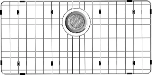 Miniatura 22 de Protector de rejilla para fregadero, rejillas inferiores de 18 pulgadas, protector de fregadero con radio de esquina, protector de fregadero