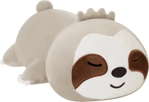 Miniatura 18 de SQEQE Peluche de ajolote con peso, animal de peluche de ajolote con peso, lindo juguete de almohada rosa suave, regalo para niños y adultos, 9.8