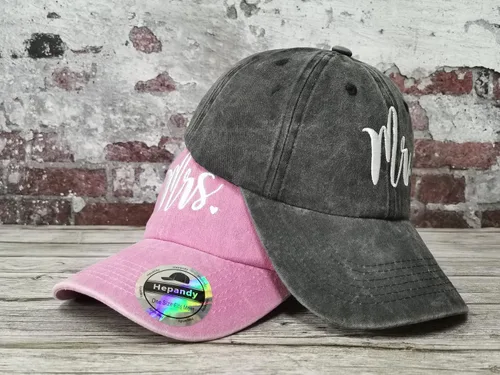 Miniatura 2 de Hepandy Sombreros de béisbol Mr and Mrs para hombres y mujeres