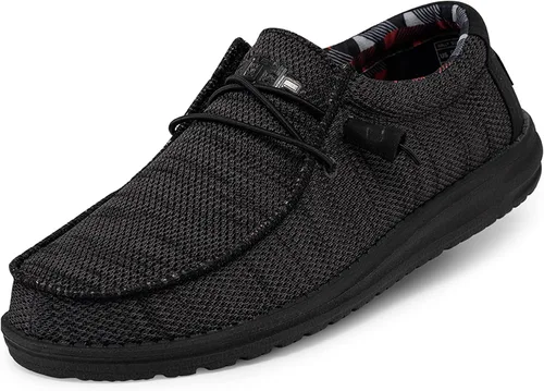 Hey Dude Wally Sox Funk - Zapatos tipo mocasín para hombre en varios colores y tallas, cómodos y ligeros