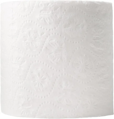 Miniatura 2 de EZbrnd - Papel higiénico reciclado de 2 capas con núcleo estándar en relieve, papel higiénico para baño, seguro séptico, sin perfume, 500 hojas x 24