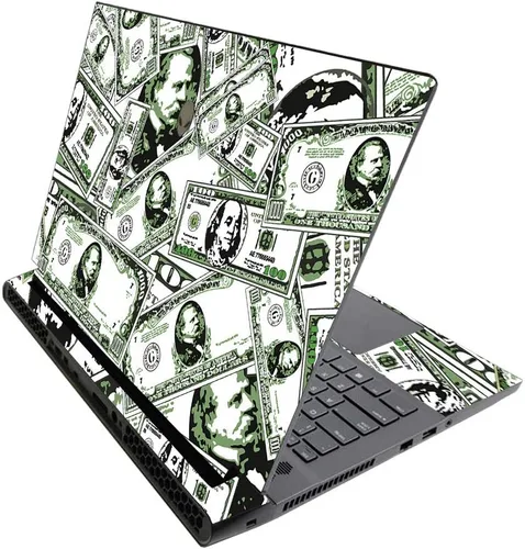 Miniatura 484 de MightySkins - Skin brillante con purpurina para Alienware M17 R3 (2020) y M17 R4 (2021) - Diversión de los años 90 Acabado duradero con purpurina