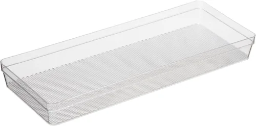 Miniatura 19 de Oggi Juego de 3 organizadores de cajones transparentes – (1) 6x6.25, (1) 6.25x9.25, (1) 6.25x15.75 – Ideal para organizar cajones de cocina