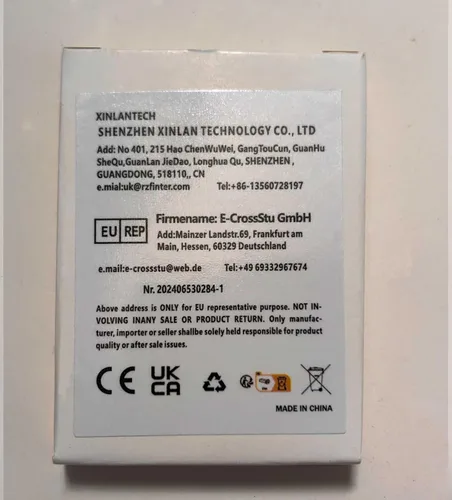 Miniatura 6 de Batería 602030, batería de repuesto de 330 mAh para auriculares Bluetooth VXI BlueParrott B350-XT B450-XT, compatible con batería de cámara