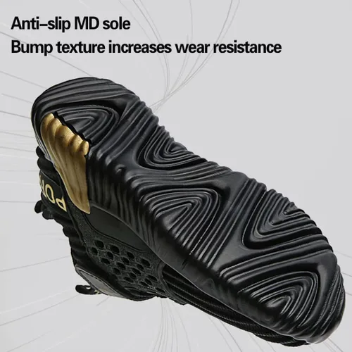 Miniatura 7 de RIMICK Zapatos de tenis para niños y niñas, tenis de correr de punto, cómodos, ligeros