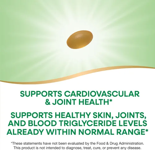 Miniatura 3 de Nature's Way Aceite de pescado Fisol, revestimiento entérico, apoya la salud cardiovascular y articular*, Omega 3 de mega potencia, 180 cápsulas