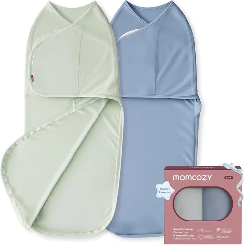 Miniatura 13 de Momcozy Pañales para recién nacidos, con cierre silencioso, adecuado para bebés de 0 a 3 meses, saco de dormir apto para recién nacidos, reduce