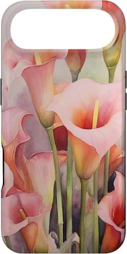 Miniatura 26 de iPhone 13 Pro Calla Lilies Flower Floral Watercolor Case