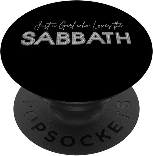 Miniatura 6 de Just a Girl who Loves the Sabbath. 7th Day Sabbath Keeper PopSockets MagSafe PopGrip for iPhone