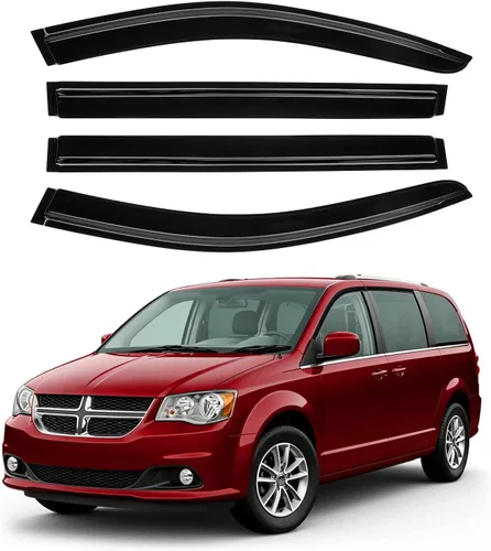 Miniatura 69 de Canvcle RAV4 Rain Guards - Window Visors for Toyota RAV4 2006-2012, Outside-Mount Tape-On Side Window Wind Deflectors for RAV4 Accessories, Vent
