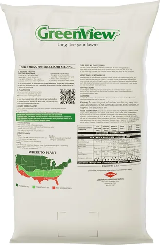 Miniatura 3 de GreenView Pure Grass Seed Sunny Mixture, bolsa de 20 libras. Cubre hasta 10,000 pies cuadrados.