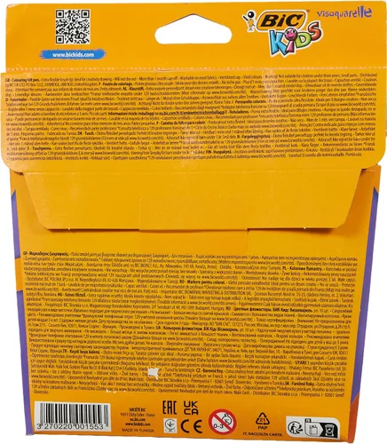 Miniatura 2 de BIC Bolígrafos para colorear Visaquarelle para niños, paquete de 10