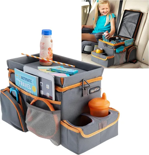 Miniatura 10 de High Road CarHop Organizador de Asiento Trasero para Niños y Organizador de Asiento de Pasajero para Adultos - Enfriador de Asiento de Carro