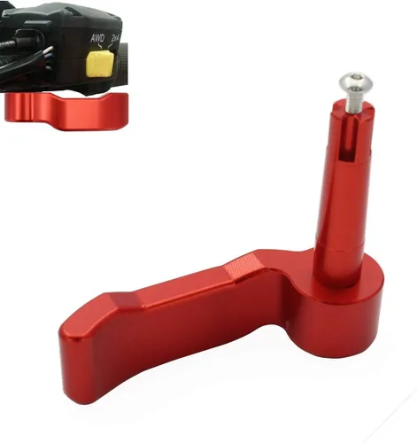 Miniatura 9 de Palanca de acelerador de pulgar antideslizante de aluminio CNC de repuesto compatible con Polaris Scrambler Sportsman 550/570/850/1000 2009-2018