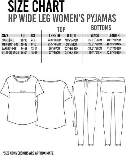 Miniatura 2 de Harry Potter Pijama para mujer Gryffindor House Crest - Conjunto de pijama para mujer gris