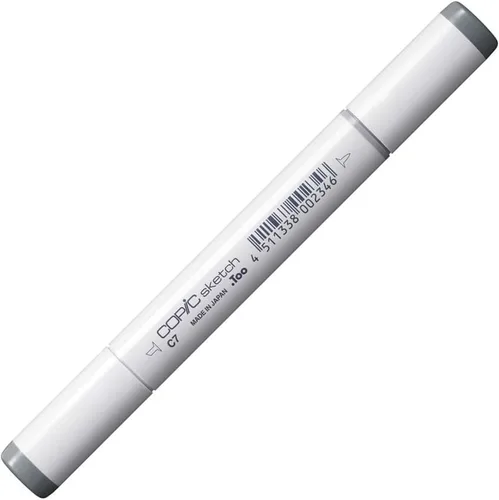 Miniatura 2 de Copic Markers C7-Sketch, gris (Cool Gray)