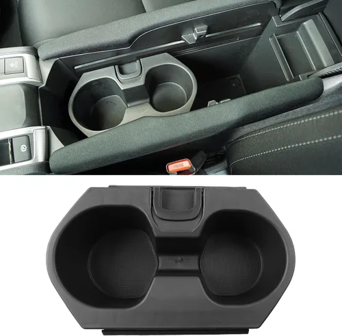 Accesorios de inserción de portavasos para Honda Civic 2016-2021 Lx Ex Si Sport Hatchback Coupe Sedan Insight, adaptador de portavasos para consola