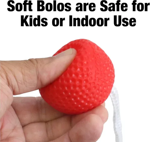 Miniatura 2 de GoSports Juego de recambio de bolo para lanzar escaleras, pelotas de golf duras o de goma suave segura para niños