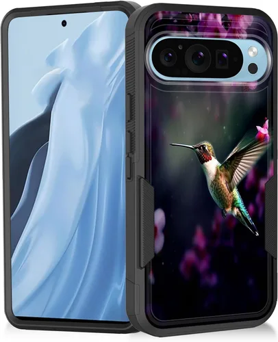 Miniatura 121 de Funda para Pixel 7a, resistente de doble capa híbrida de policarbonato duro de goma suave a prueba de golpes para Google Pixel 7A 6.1 pulgadas