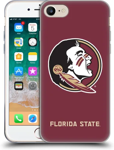 Miniatura 67 de Head Case Designs Funda de gel suave FSU Seminoles de la Universidad Estatal de Florida con licencia oficial compatible con Apple iPhone 13 Pro Max