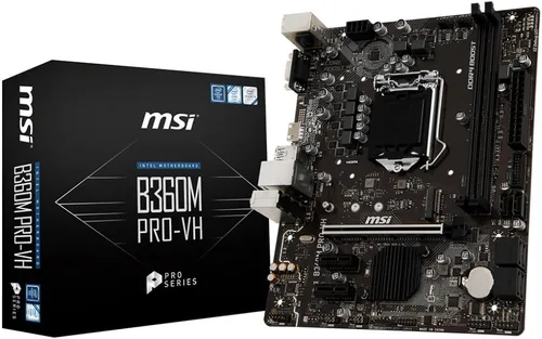 Miniatura 15 de MSI Serie Pro Intel Coffee Lake B360 LGA 1151 BTC ETH LTC Placa Base de Minería de Criptomonedas ATX (B360-F PRO)