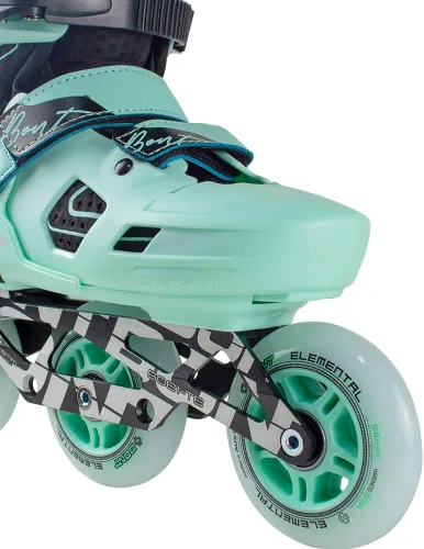 Miniatura 6 de Bont Patines en línea Scoot Kids - Patines de velocidad de rendimiento - Patines de ruedas para niños y niñas Menta