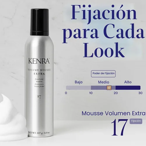 Miniatura 3 de Kenra Volumen Extra Mousse N°17