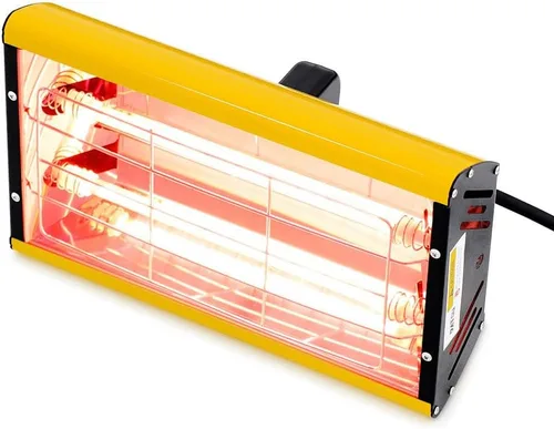 Lámpara infrarroja de mano para pintura de coche de 2 kw/110 V/220 V, lámpara de curado de pintura de infrarrojos, sistema de pintura portátil de