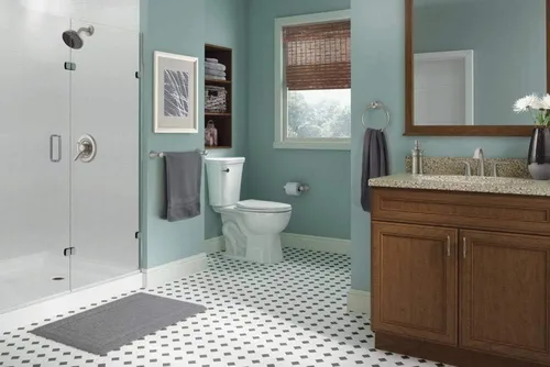 Miniatura 5 de Lahara - Toallero montado en la pared de 24 pulgadas, soporte para papel higiénico y gancho para bata en acero inoxidable brillante