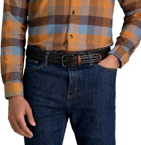 Miniatura 5 de Columbia Men's Braided Belt-Casual Dress with Single Prong Buckle for Jeans Khakis