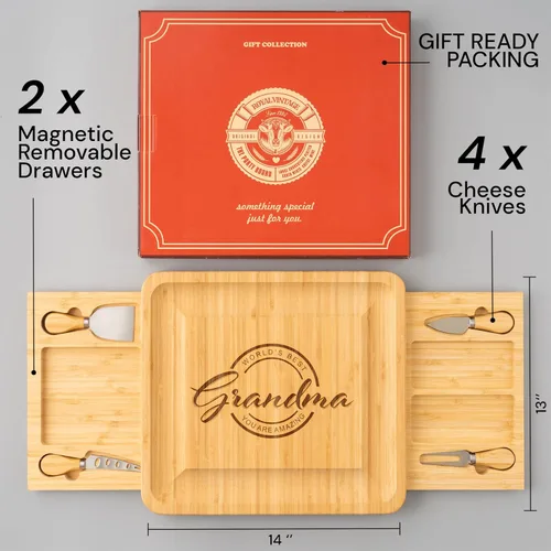 Miniatura 4 de Regalos de cumpleaños para abuela, regalo pensado para abuelas, regalo para la mejor abuela del mundo, regalos únicos de cocina para abuelas, juego