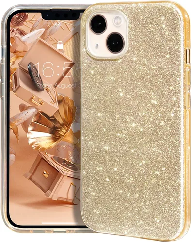 Miniatura 67 de MATEPROX - Funda compatible con iPhone Air de 6.5' [2025], carcasa protectora de 3 capas con purpurina brillante y tendencia, anti-arañazos y a