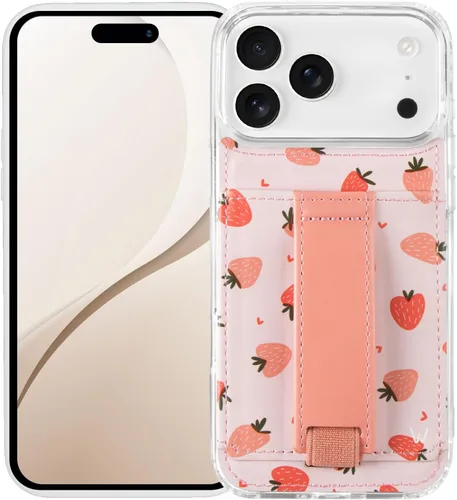 Fundas Walli para iPhone 17 Pro, Funda tipo Cartera con Soporte para Tarjetas, Elegante y Moderna, Funda para Mujer, se ajusta al iPhone 17 Pro, con