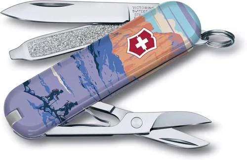 Miniatura 11 de Victorinox Swiss Army Classic SD - Cuchillo de bolsillo, color rojo