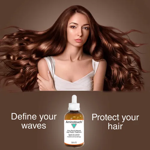 Miniatura 5 de Aminotouch - Tratamiento natural de proteína pura de colágeno y queratina de rescate para crecer el cabello largo, reparación de daños en las puntas
