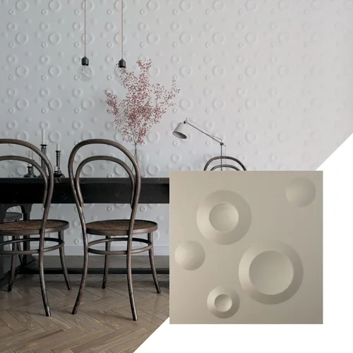 Miniatura 31 de Ekena Millwork WP12X12COWH Cole EnduraWall - Paneles decorativos de pared 3D de 11 7/8 pulgadas de ancho x 11 7/8 pulgadas de alto, color blanco