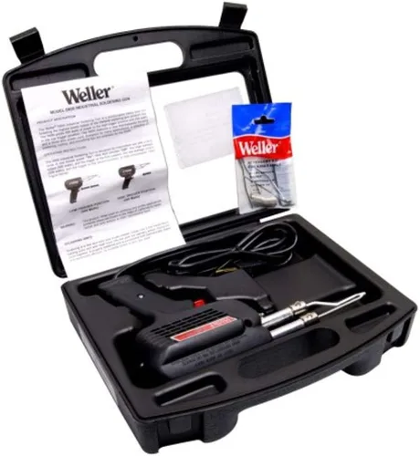 Miniatura 2 de Weller D650PK Kit de pistola de soldadura industrial con alambre de soldadura Weller, diámetro: 0.031 in / 0.039 pulgadas, peso: 3.53 oz / 3.527