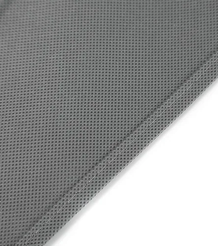 Miniatura 8 de Organizador de almacenamiento colgante para brasier y ropa interior, bolsillos de malla, estantes de pared de doble cara, bolsa ahorradora de Gris